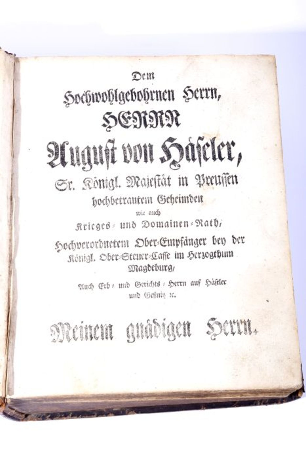 Johann Joachim Daniel Zimmermann (1710 in Salzwedel - 1767 in Hamburg)Buch, Der Wille Gottes an - Bild 2 aus 2