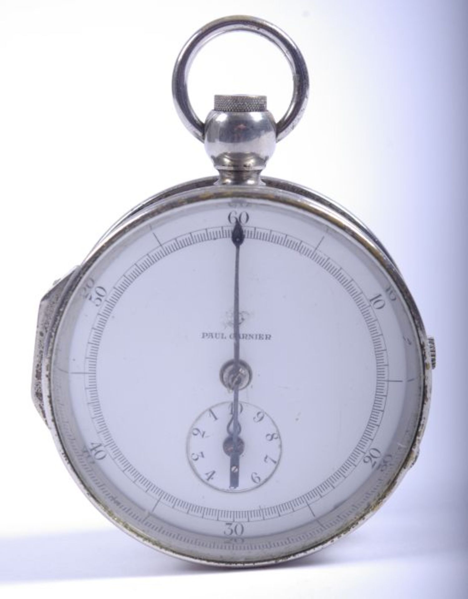 Punktier-ChronographPaul Garnier (1801in Epinal - 1869 in Paris), um 1825/30, rundes, verglastes