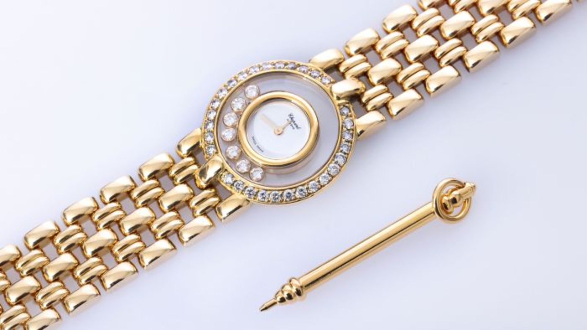 Chopard Happy Diamonds 750 Gold, 1,24ct. BrillantenChopard Armbanduhr der Serie Happy Diamonds.