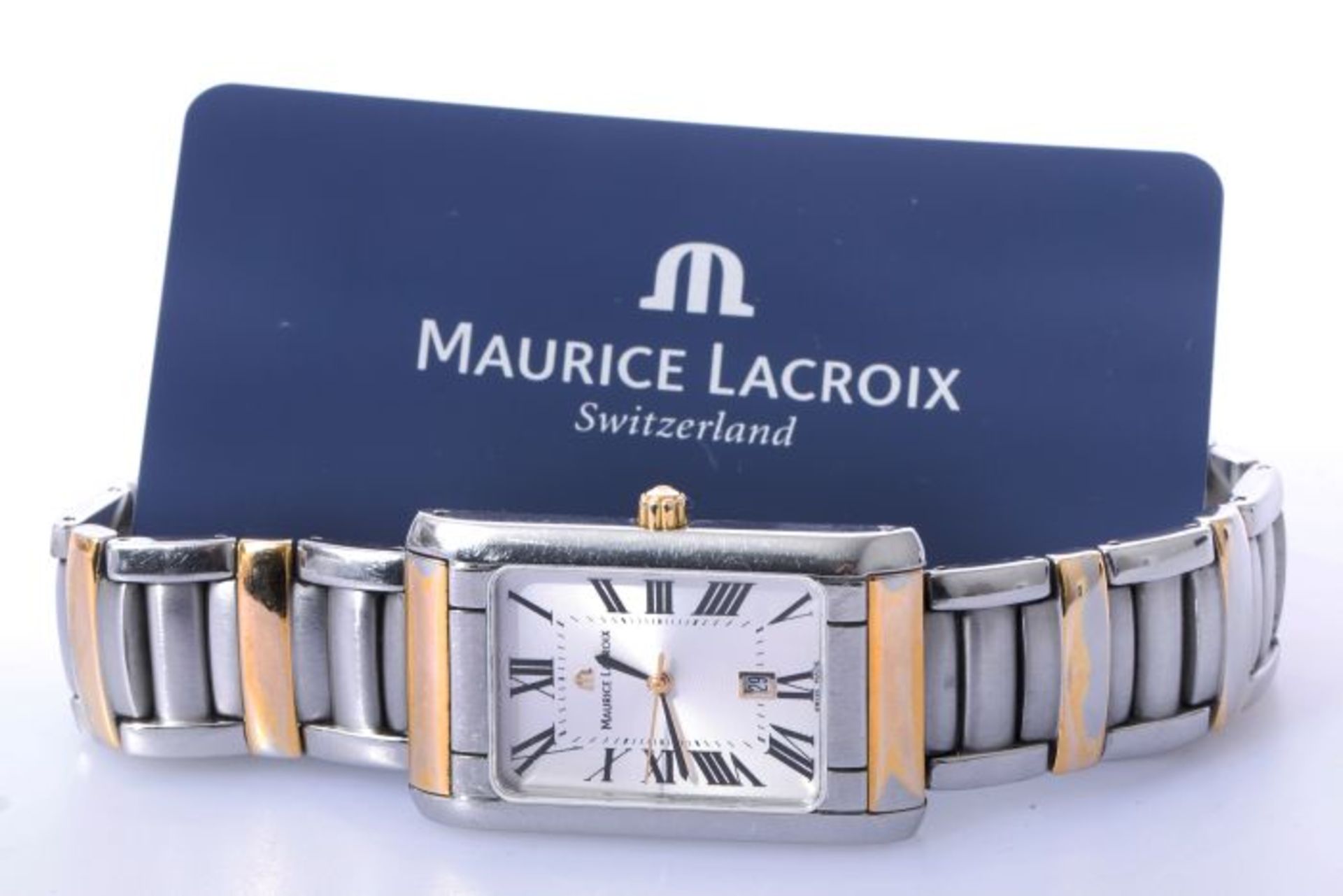 Maurice Lacroix Stahl Gold Referenz 89746Herrenuhr der Marke Maurice Lacroix mit