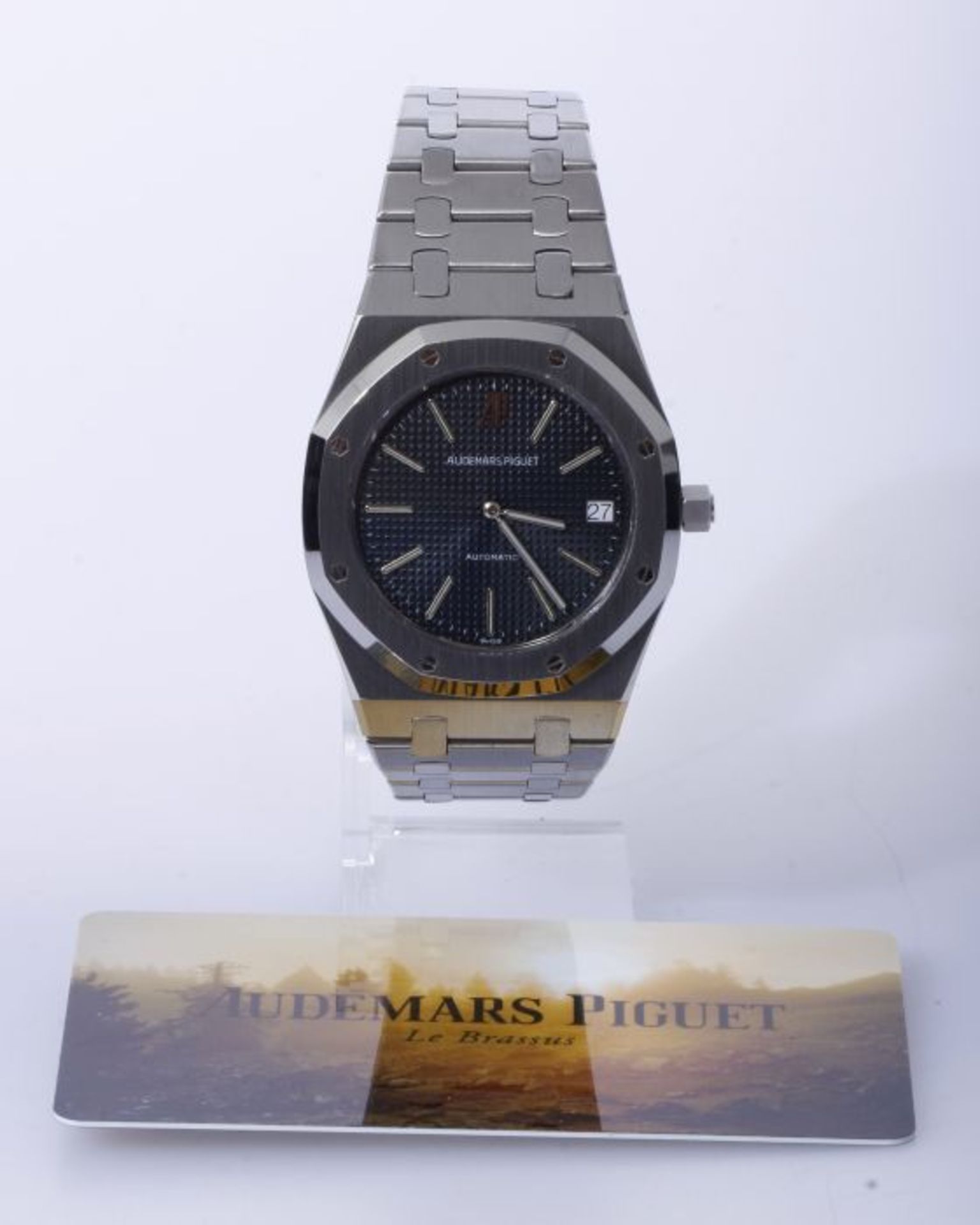 Audemars Piguet Royal Oak Jumbo - D Serie - 5402ST mit DokumentenAudemars Piguet Royal Oak, sog. - Bild 2 aus 7