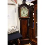 An early 19th Century mahogany longcase clock, having an eight day movement,