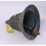 Large bell 37cms in height (cracked)