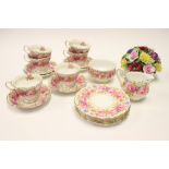 A Royal Albert 'Serena' twenty piece tea service;