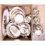 A Myott Meakin 'Dragon of Kauloon' comprehensive dinner service (two boxes)