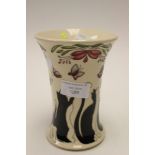 A Moorcroft vase in the 'Lucky' pattern, 1st quality vase in an unusual colourway,