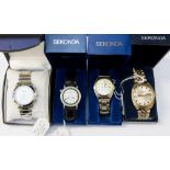 A group of three gents Sekonda watches to include one circa 70's automatic,