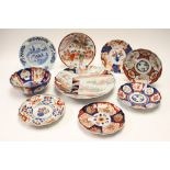 Japanese Imari dishes,