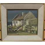 A Frank Cramphorn FRSA, Irish cottage, oil on board, signed,