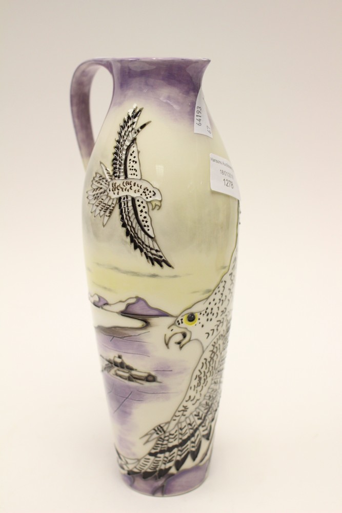 A Moorcroft limited edition jug 51/75 in Freja pattern, 1st quality, designed by Vicki Lovatt,