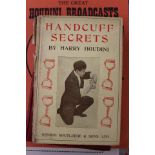 Houdini, 'Handcuff Secrets', 1910, 1st edition (disband),