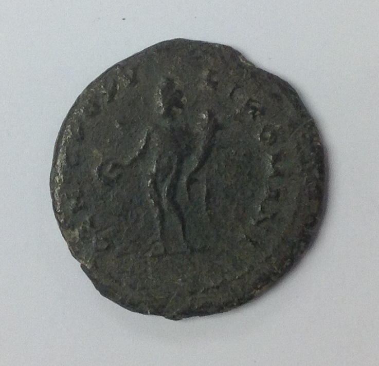 Roman Nummus of Galerius AD300 Reverse Genius Mint London. - Image 2 of 2