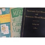 A small quantity of card magic titles to include 'Hilliards Card Magic', 'Annemanns Card Miracles',