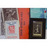 Autographed magic books, 'The David Berglass File' No1, Levantre, Easy card tricks Dec 1936,