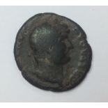 Hadrian (117-138 AD), sestertius, obv. HADRIANVS AVG, laureate draped bust; rev.