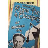 Houdini, 'Rope Ties and Escapes', British edition with Millbourne Christopher, 'Houdini,