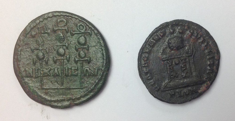 Constantine I (307-337 AD), follis, obv. CONSTANTINVS AVG, laureate and cuirassed bust; rev. - Image 2 of 2