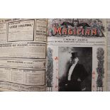 'The Magician' vol 1, bound copies Ed Will Goldston, Dec 1904-Nov 1905,
