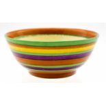 Clarice Cliff for Newport Pottery, an Original Bizarre pattern bowl,