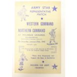 Army Star Representative Programme: A Western Command v.