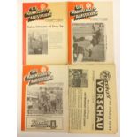 German Programmes: A collection of four German programmes comprising three F.C.