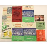 Miscellaneous Programmes: A collection of miscellaneous programmes to comprise: Brentford v.