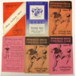 Rotherham United Interest: A collection of five Rotherham United programmes and a Rotherham United