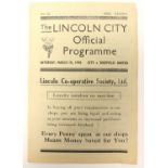 Lincoln City Interest: Lincoln City v.