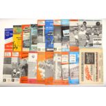 Rangers Interest: A collection of Rangers home and away programmes, dating to the 1950's and 60's,