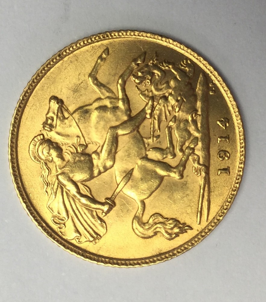 Half Sovereign 1914