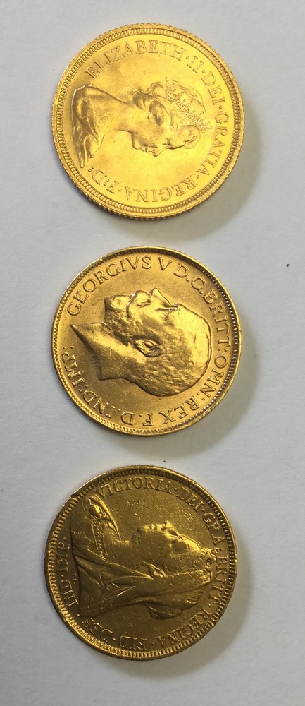 Sovereigns 1896, 1912, - Bild 2 aus 2
