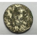 Roman silver Denarius of Vespasian Ivdaea devicta fouree AD70 - 71.