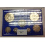 A specimin set "The Jubilee Coinage of Queen Victoria" 7 coins Crown to Threepence.