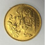 Gold Half Sovereign 1914