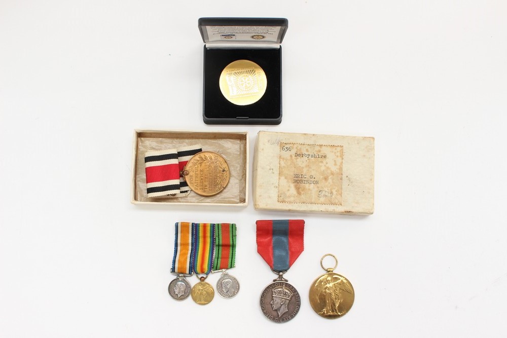 British Medals: WW1 Victory Medal to 34747 Pte WA Tyrrell,