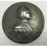 Russia, "The Capture of Pernov 21st August 1710" pewter medal,