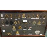 British Army cap badges. Combat and Support Services plus Army schools. Mainly post year 2000.