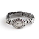 A Tag Heuer Professional 200m stainless steel ladies wristwatch, CK1112, having 1.8cm white dial,