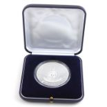 A Vanuatu 1995 100 Vatu 5 troy ounce silver proof coin, .999 silver, limited to 2000 copies, being