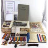 WW1 & WW2 British medal group comprising of: 1914-15 Star, British war medal, Victory medal, Defence