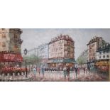 ***REOFFER HANSONS DERBY APRIL £40/£60***  Manner of Caroline C Burnett (American), "Parisian street