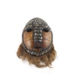 ***REOFFER HANSONS DERBY APRIL £200/£300***  A West African tribal turtle and cowrie shell mask,