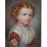 ***REOFFER HANSONS DERBY APRIL £40/£60***  "Portrait of a young Victorian girl", late 19th