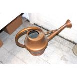 ***REOFFER HANSONS DERBY APRIL £40/£60***  A Large Copper Watering Can, possibly 19th century,