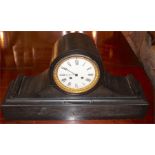 ***REOFFER HANSONS DERBY APRIL £30/£40***  A 19th century French slate mantle clock