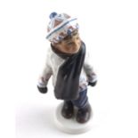 Dahl Jensen Copenhagen model of a 'Boy with Scarf' Ref 1064