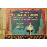 Matthews Animated Empire Vaudeville Theatre boxed (box af) (not checked for completeness)