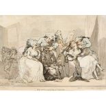 Thomas Rowlandson (1757-1827), satirical Georgian caricature,