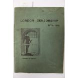 Military interest, London Censorship 1914-1919,