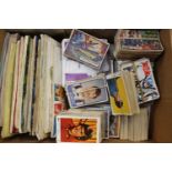 Cigarette and trade card collection with some good A and BC bubblegum cards, sets and part sets,